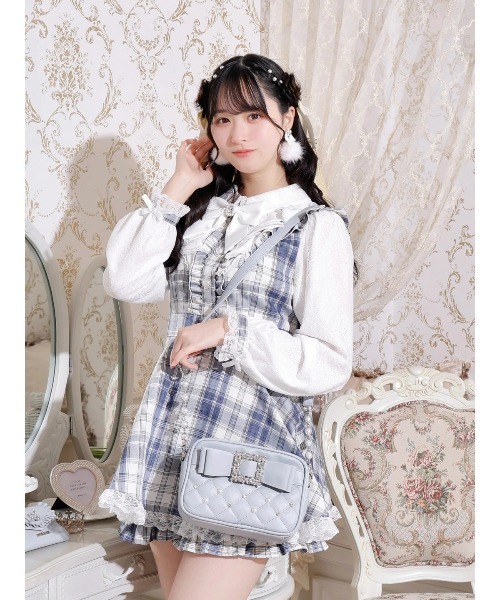 NOEMIE（ノエミー） ショルダーバッグ バッグ お嬢さんビジューリボン
