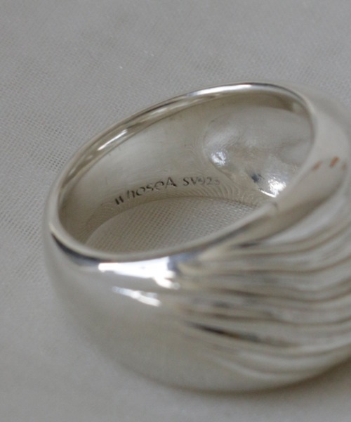 whoseA（フーシー） 指輪 リング 「silver925」UZU Ring/ウズ リング