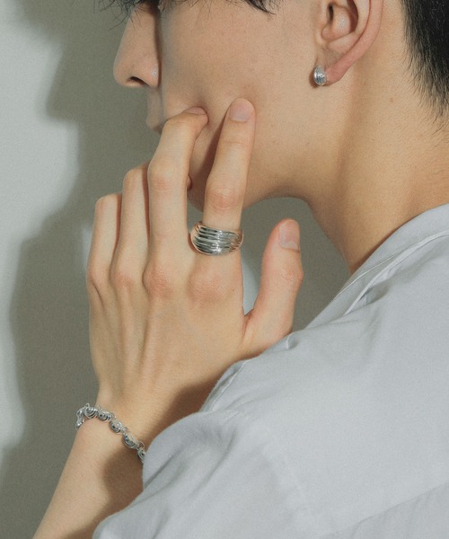 whoseA（フーシー） 指輪 リング 「silver925」UZU Ring/ウズ リング