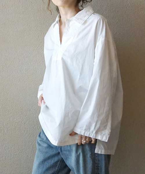ブラウス シャツ Skipper Over Shirt レディース JOURNAL STANDARD LUXE ブラウス シャツ 「ARMEN」POPLIN