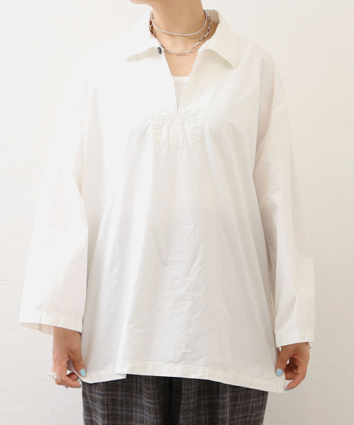 ブラウス シャツ SKIPPER SHIRT レディース RITAN ブラウス シャツ 「RITAN/リタン」Back Design Skipper