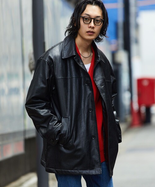 FREAK'S STORE（フリークスストア） レザージャケット MEDIUM ブラック