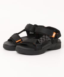 すぐ届く【VANS】ブリッツ サンダル VANS サンダル ヴァンズ BLITTS ブリッツ V5184 BLACK/ORANGE