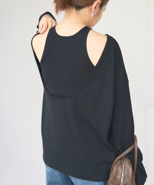 nyny　新品未使用☆onit☆BD天竺バックデザインロングTシャツ nyny様専用 新品未使用☆onit☆BD天竺バックデザインロングTシャツ