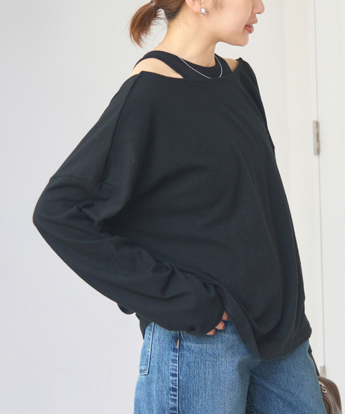 IENA tシャツ ONIT/オニット ROUGH COTTON BACK OPEN ボート