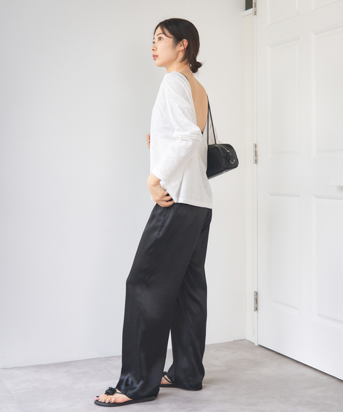 Yota様 IENA tシャツ ONIT/オニット ROUGH COTTON BACK OPEN ボート