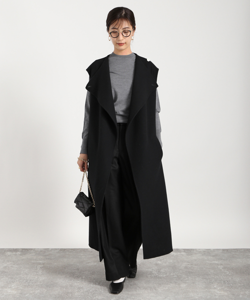 「VERMEIL par iena」 長袖ニット FREE ラベンダー レディース_画像2