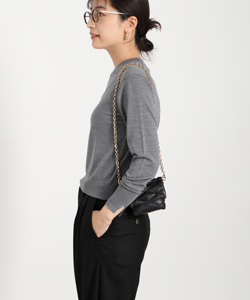 「VERMEIL par iena」 長袖ニット FREE ラベンダー レディース_画像5