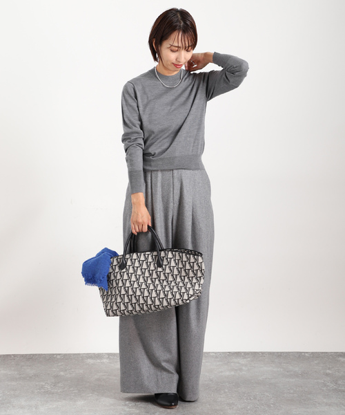 「VERMEIL par iena」 長袖ニット FREE ラベンダー レディース_画像7