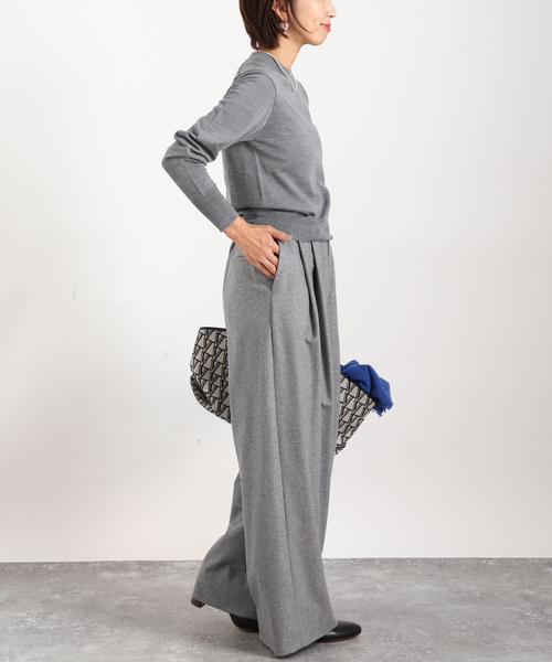 「VERMEIL par iena」 長袖ニット FREE ラベンダー レディース_画像8