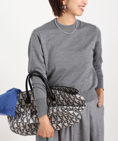 「VERMEIL par iena」 長袖ニット FREE ラベンダー レディース_画像9