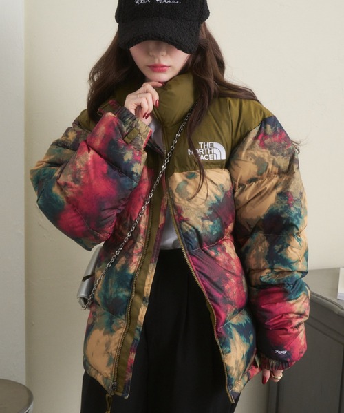 THE NORTH FACE 「THE FACE」 ダウンジャケット M ブルー メンズ