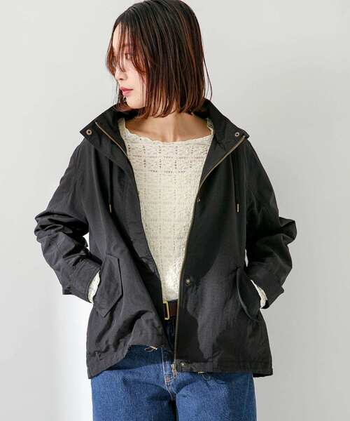 「URBAN RESEARCH Sonny Label」 マウンテンパーカー 40 ブラック レディース
