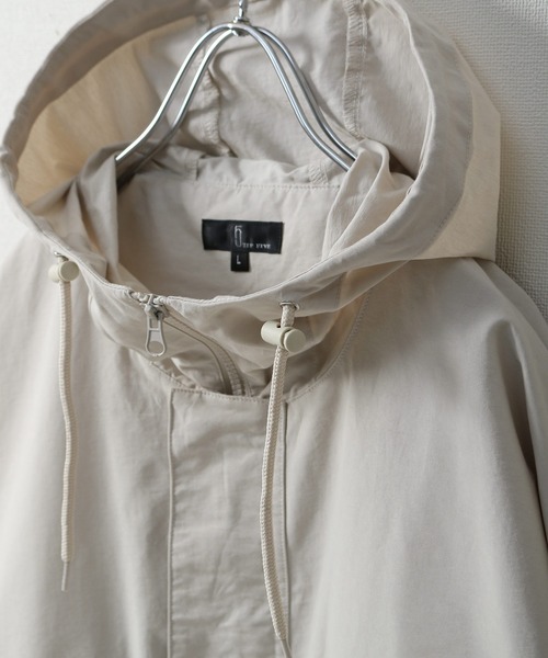 「ZIP FIVE」 マウンテンパーカー LARGE ホワイト レディース