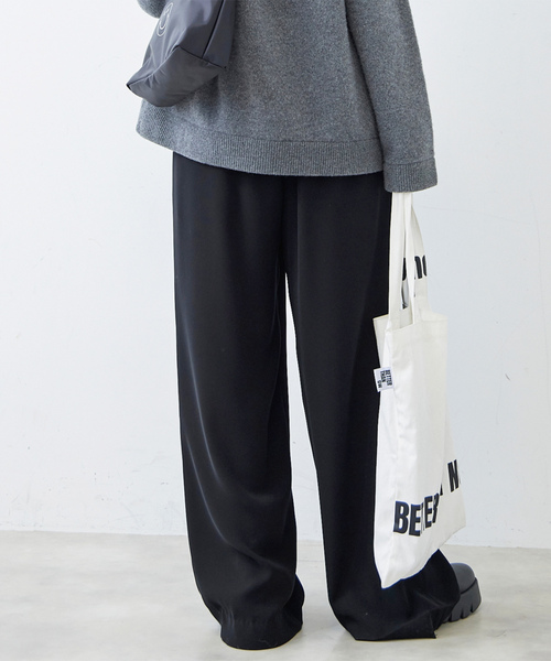 Deuxieme Classe パンツ（その他） 黒 0199925Y0047 Deuxieme Classe（ドゥーズィエムクラス）の「*elegance パンツ