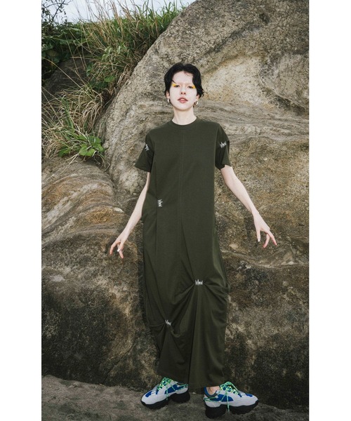 OMMO（オーエムエムオー） ドレス IRREGULAR TUCK T- OP : ZOZOTOWN