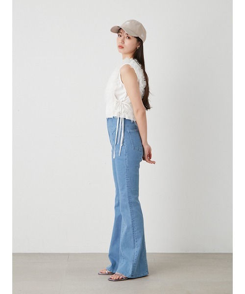SNIDEL ブーツカットデニム 新品未使用タグ付き 00サイズあり】ORGANICSブーツカットデニム | スナイデル(SNIDEL