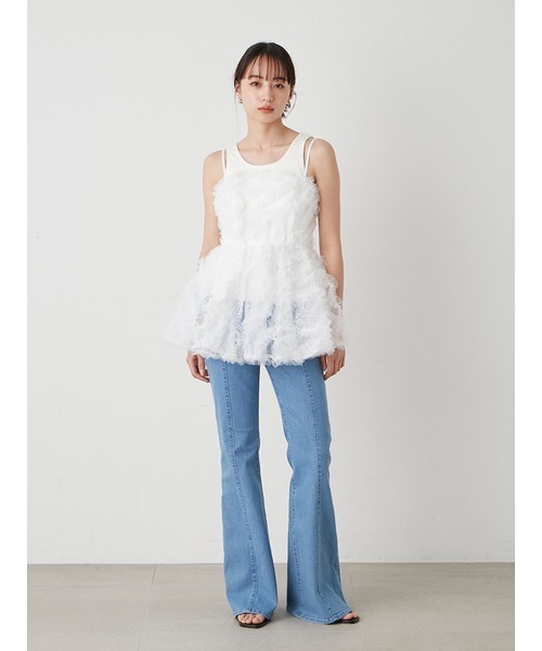 SNIDEL ブーツカットデニム SNIDEL｜【00サイズあり】ORGANICSブーツカットデニム | Rakuten