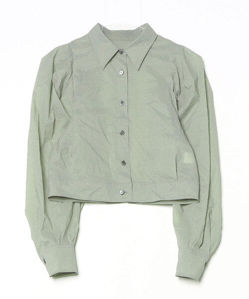 「H　BEAUTY&YOUTH UNITED ARROWS」 長袖シャツ S グリーン レディース