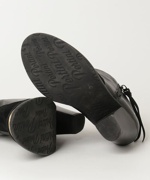 「Pertini」 ショートブーツ 38 ブラック レディース_画像3