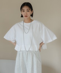 tシャツ スソフリルＴＥＥ　499875 レディース｜ZOZOTOWN Yahoo!店