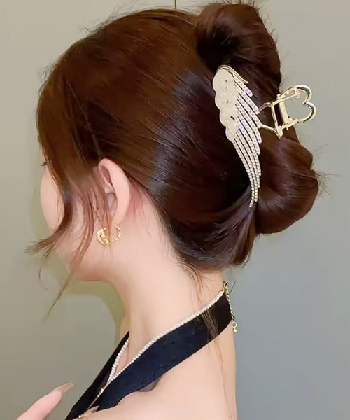 Port（ポート） ヘアクリップ 「 」 エンジェル ウィング ヘアクリップ