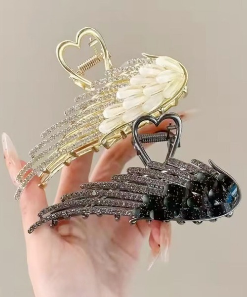 Port（ポート） ヘアクリップ 「 」 エンジェル ウィング ヘアクリップ