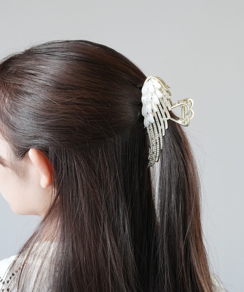 Port（ポート） ヘアクリップ 「 」 エンジェル ウィング ヘアクリップ