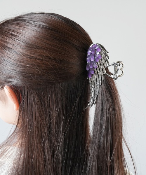 Port（ポート） ヘアクリップ 「 」 エンジェル ウィング ヘアクリップ