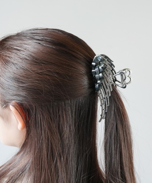 Port（ポート） ヘアクリップ 「 」 エンジェル ウィング ヘアクリップ