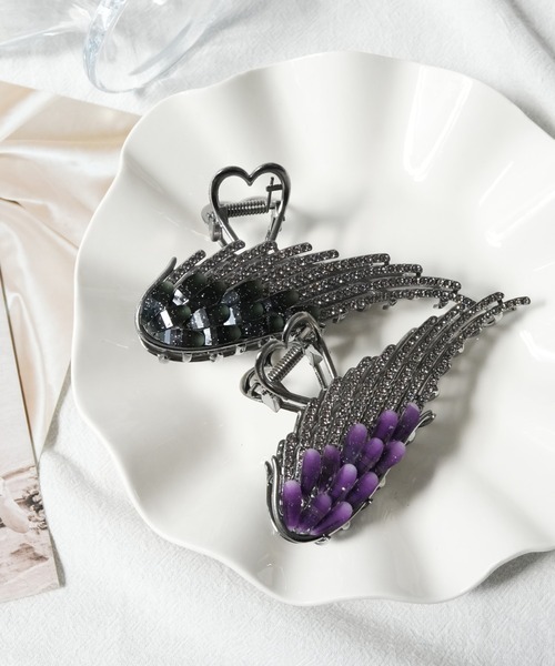 Port（ポート） ヘアクリップ 「 」 エンジェル ウィング ヘアクリップ