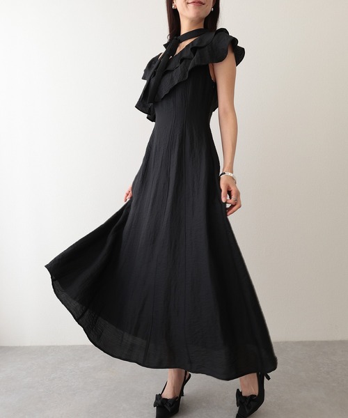 Lace Ladies（レースレディース） ワンピース チョーカーネック アシメ