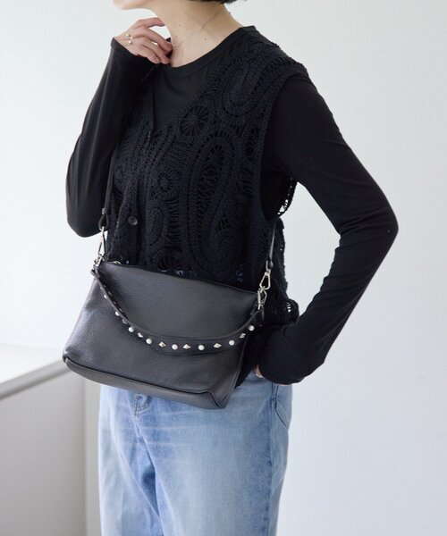 ペレッテリア ベネタ Pelletteria Venetaショルダーバッグ ear PAPILLONNER ショルダーバッグ バッグ 「Pelletteria Veneta
