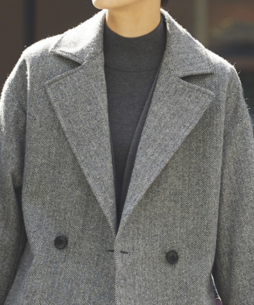 SUIT SELECT チェスターコート S グレー レディース : ZOZOTOWN Yahoo