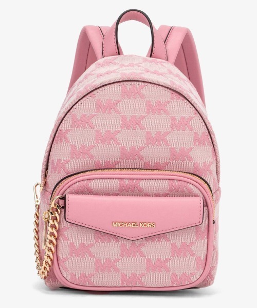 MICHAEL KORS ロゴ入りピンクリュックサック MICHAEL KORS 「MICHAEL KORS」 リュック FREE ピンク