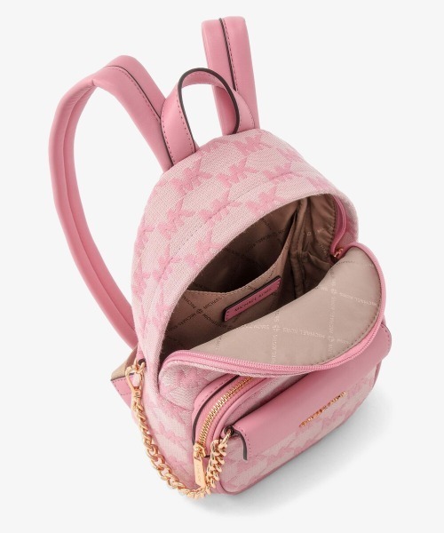 MICHAEL KORS ロゴ入りピンクリュックサック MICHAEL KORS 「MICHAEL KORS」 リュック FREE ピンク