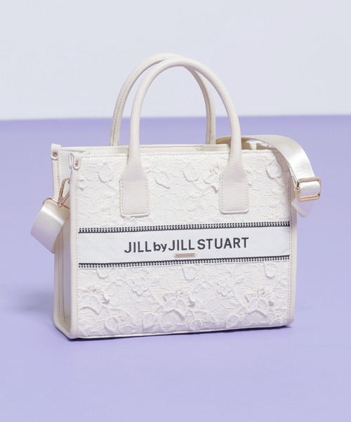 新品 JILL by JILLSTUART 2wayトートバッグ グレー色 JILL by STUART 「JILL STUART」 ハンドバッグ FREE グレー