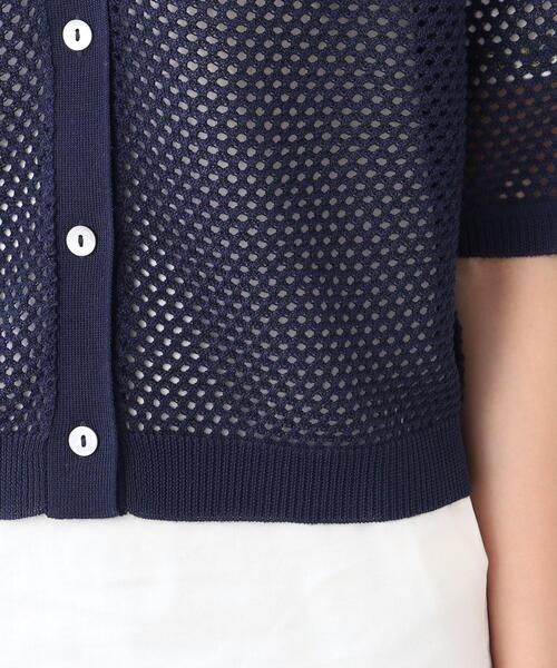 LAURA ASHLEY（ローラアシュレイ） カーディガン 「STORY掲載！/リネン