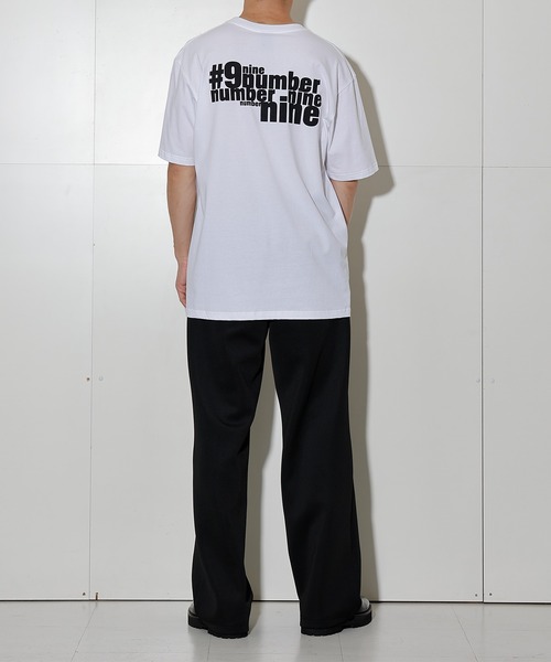 「NUMBER (N)INE」 半袖Tシャツ 2 ホワイト メンズ
