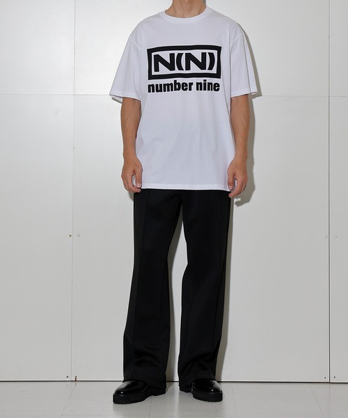 「NUMBER (N)INE」 半袖Tシャツ 2 ホワイト メンズ
