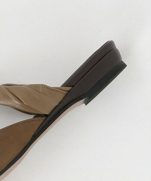 BEAUTY＆YOUTH UNITED ARROWS サンダル スエードライク ツイスト