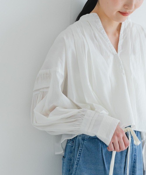 URBAN RESEARCH（アーバンリサーチ） 長袖ブラウス FREE オフホワイト