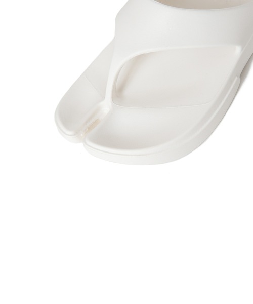 「PAES」 ビーチサンダル 24 グレー レディース_画像5