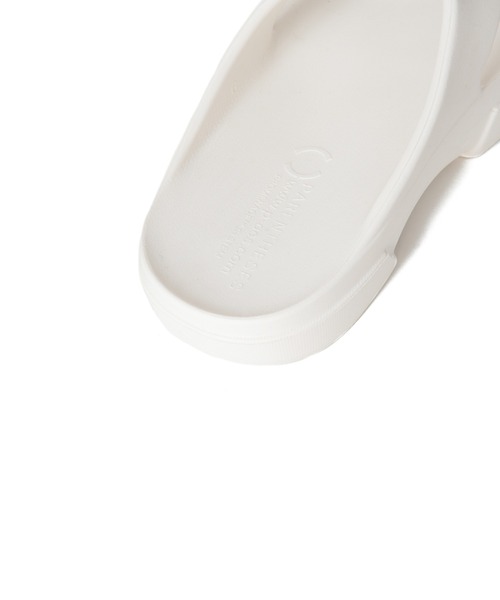 「PAES」 ビーチサンダル 24 グレー レディース_画像6