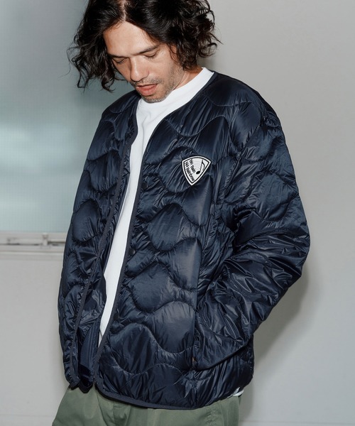 No Rain No Rainbow ダウンジャケット ダウン mj11044-onion quilted 