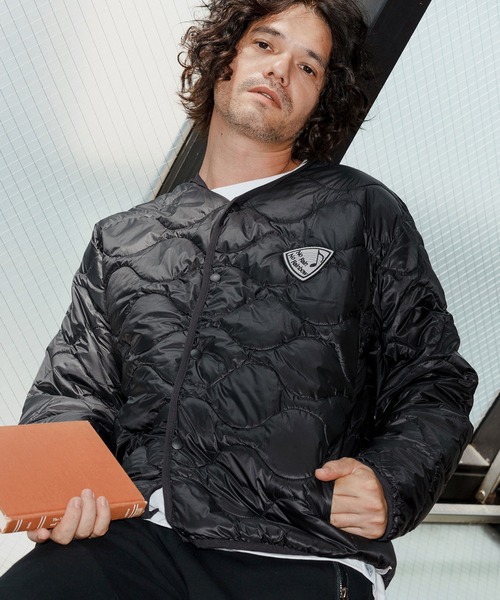 No Rain No Rainbow ダウンジャケット ダウン mj11044-onion quilted 