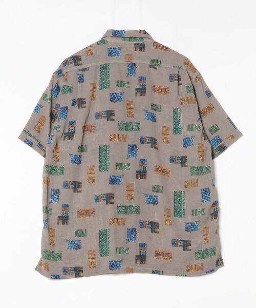 「BEAMS PLUS」 半袖シャツ S ベージュ メンズ_画像2