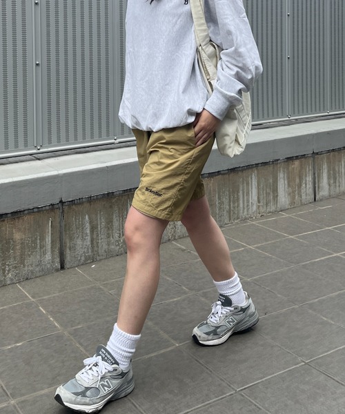 「BROKEN BASE」 ハーフパンツ MEDIUM ベージュ メンズ_画像7