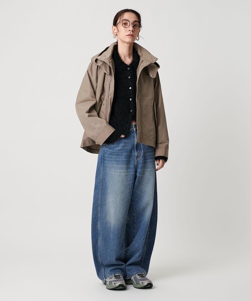 BEAUTY & YOUTH グログランフードライナー マウンテンパーカー S BEAUTY&YOUTH UNITED ARROWS（ビューティーアンドユースユナイテッド