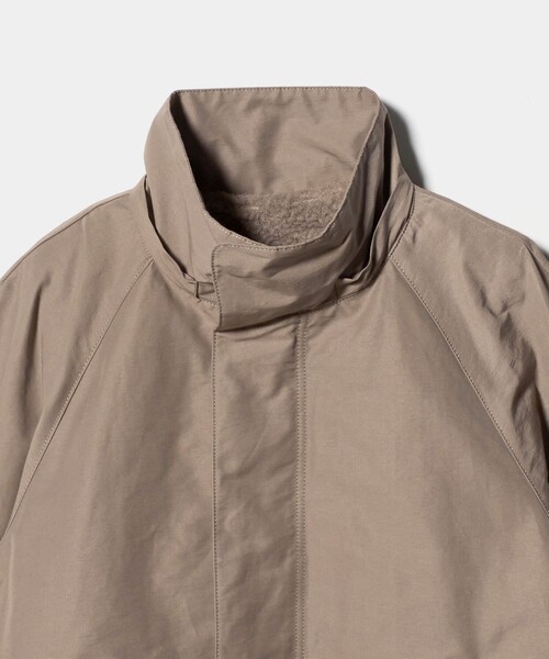 ビューティーアンドユース　グログランライナーフードマウンテンパーカー　ベージュ. BEAUTY&YOUTH UNITED ARROWS（ビューティーアンドユースユナイテッド